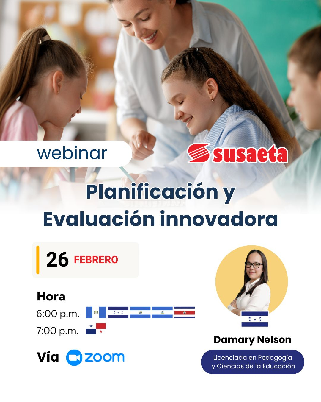 Imagen del evento: Planificación y Evaluación Innovadora